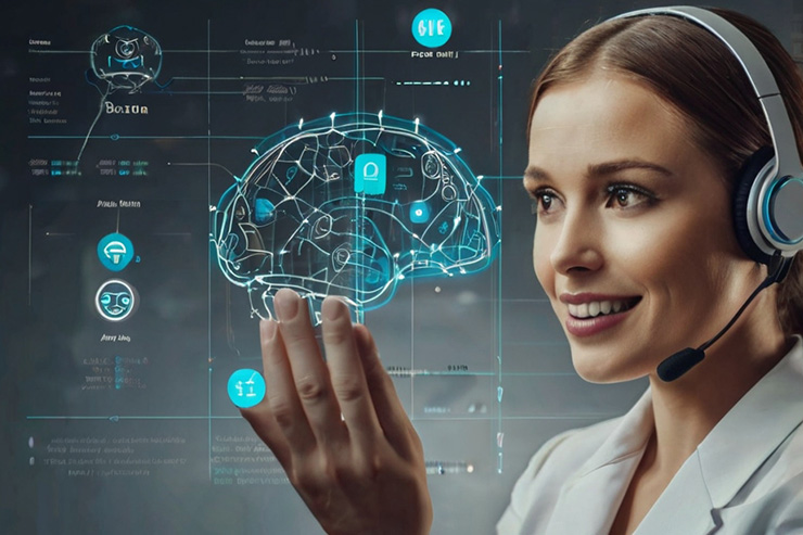 image off AI-driven customer service