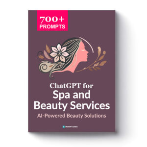 cover image ChatGPT Prompts for Spa and Beauty