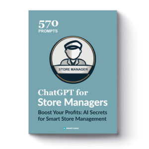 cover image Chatgpt for store managers