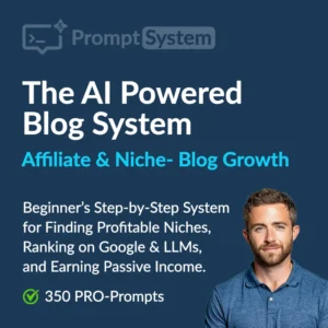 ChatGPT Prompts for Blogging blog system PDF cover