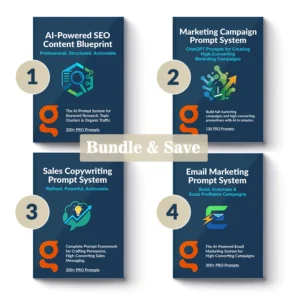 Alternative view of Ultimate Marketing Bundle: 800+ ChatGPT Marketing Prompts