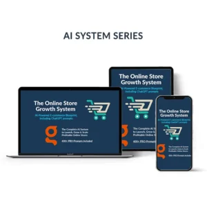 Alternative view of Online Store Growth System: ChatGPT Prompts for E-commerce